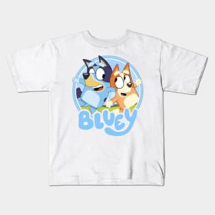 Bluey Logo Kids T-Shirt